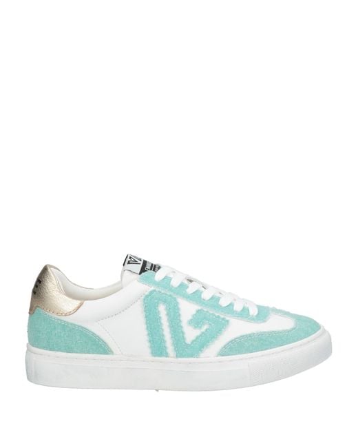 Emanuélle Vee Blue Trainers