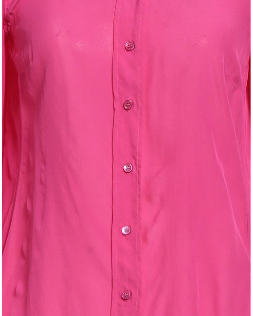 19.70 Nineteen Seventy Pink Shirt Viscose