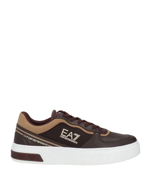 EA7 Brown Sneakers for men