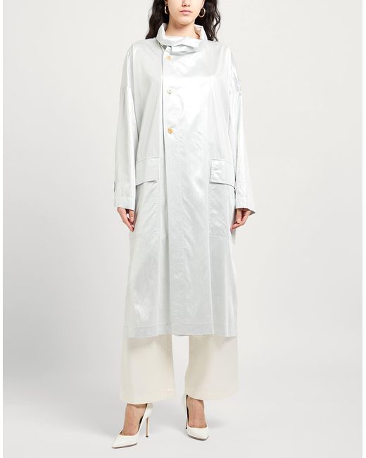 Alysi White Jacke, Mantel & Trenchcoat