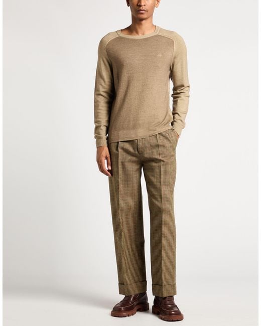 Etro Natural Camel Sweater Wool for men