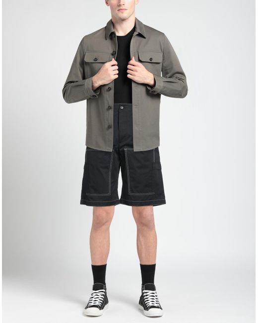 MSGM Gray Shorts & Bermuda Shorts for men
