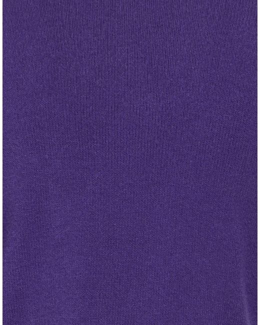 ViCOLO Purple Turtleneck Viscose, Polyester, Polyamide