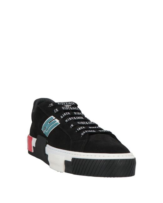 HIDE & JACK Black Sneakers for men