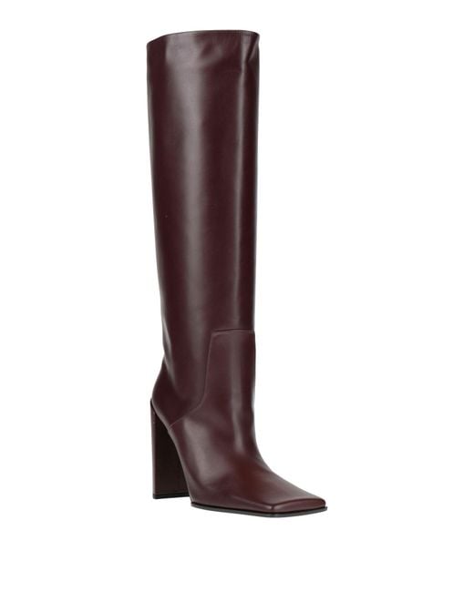 Alaïa Brown Boot Calfskin