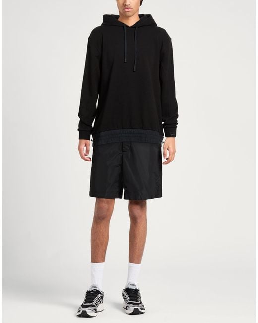 Colmar Black Sweatshirt Cotton, Polyester for men