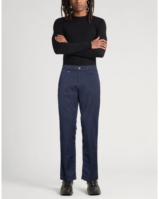 La Martina Blue Trouser for men