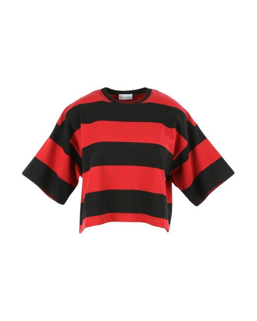 T-shirt di RED Valentino in Red