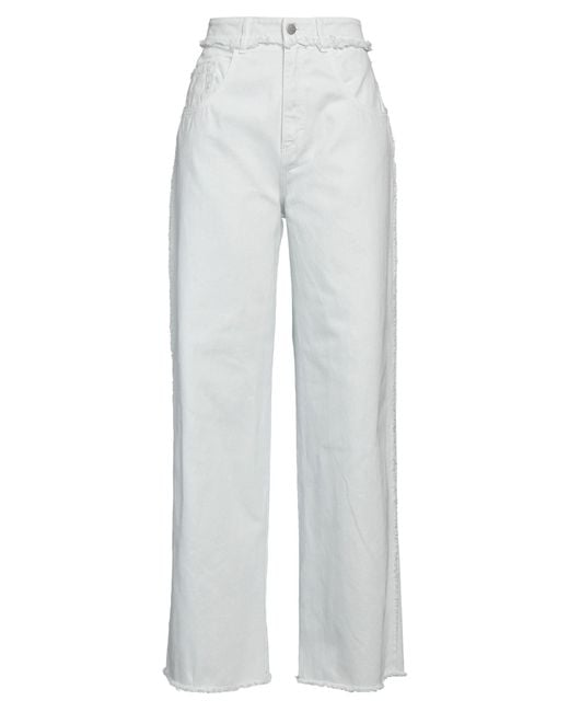 Pantalon en jean ICON DENIM en coloris White