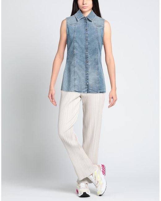 Dondup Blue Denim Shirt