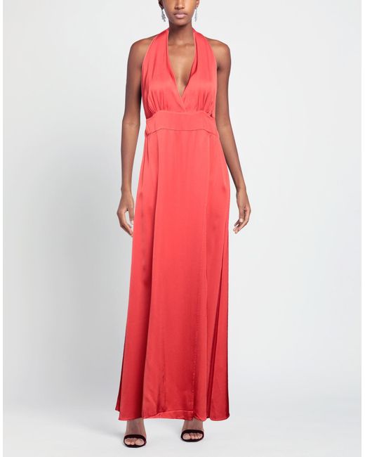 Anonyme Designers Red Maxi Dress