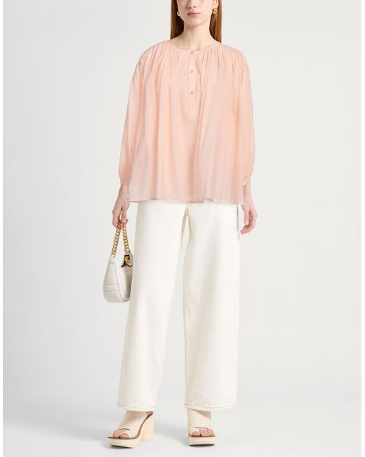 Peserico Pink Light Top Cotton