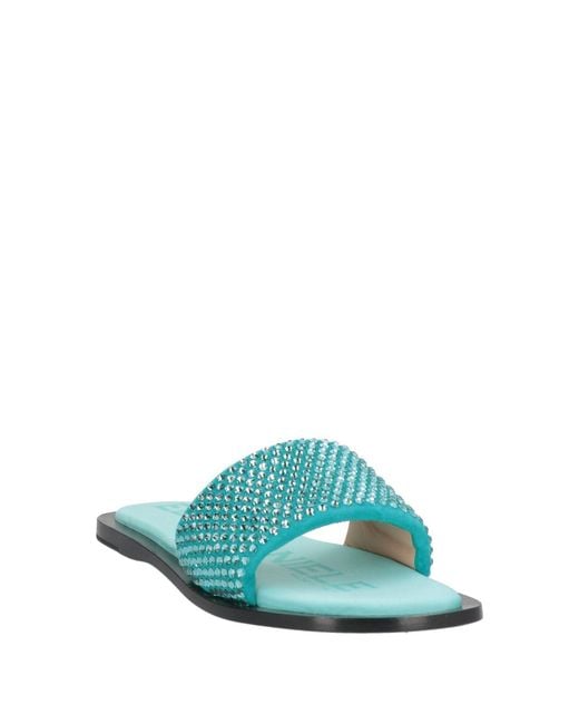 Eddy Daniele Green Sandals