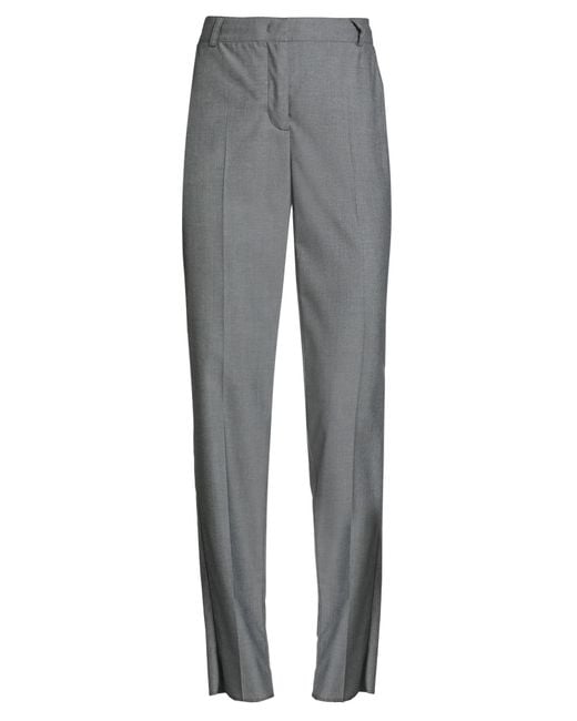 Pennyblack Gray Pants Polyester, Viscose, Elastane