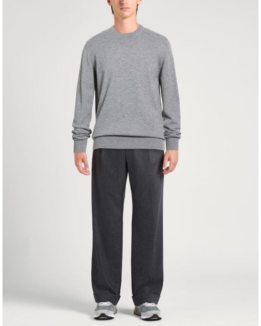 Alpha Studio Gray Sweaters for men
