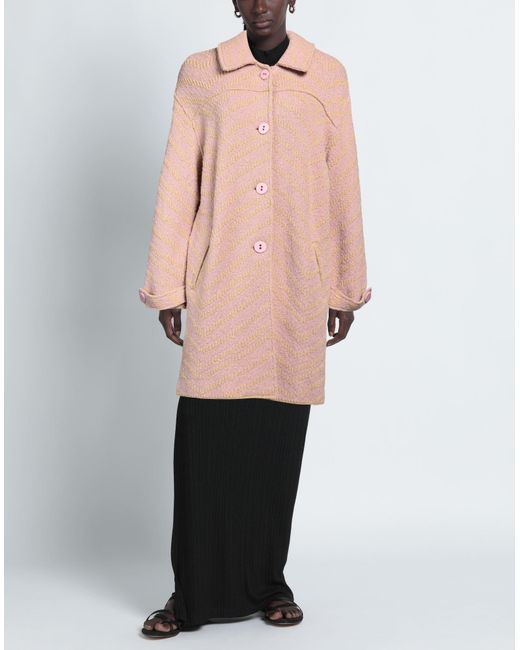 Manteau long Siyu en coloris Pink
