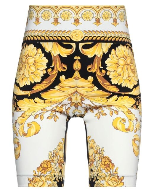 Versace Yellow Shorts & Bermuda Shorts