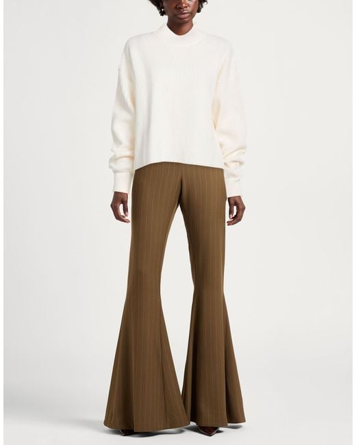 Max Mara White Turtleneck Wool, Cashmere