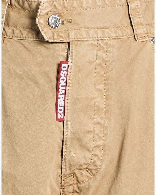 DSquared² Natural Pants Cotton