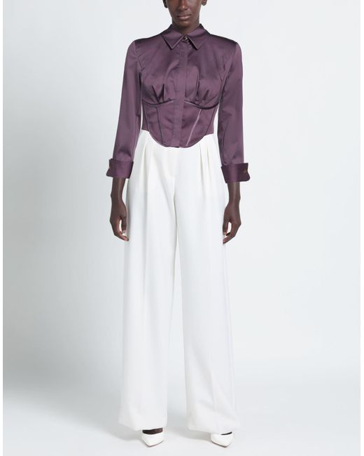 Elisabetta Franchi Purple Shirt