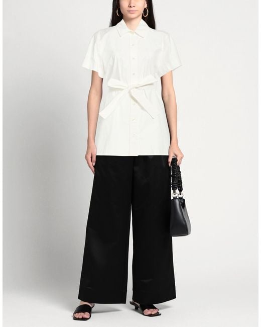 Boutique Moschino White Shirt Cotton, Elastane