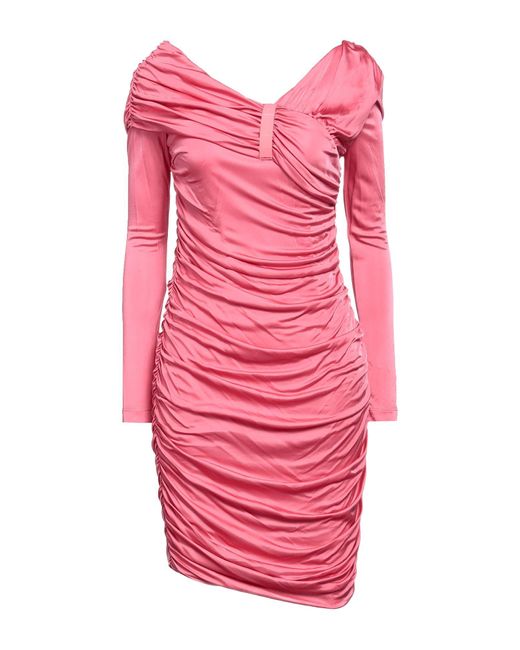 Class Roberto Cavalli Pink Short Dress