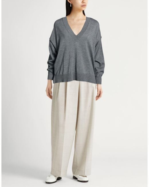 Daniele Fiesoli Gray Collezione N_01 Sweater Merino Wool