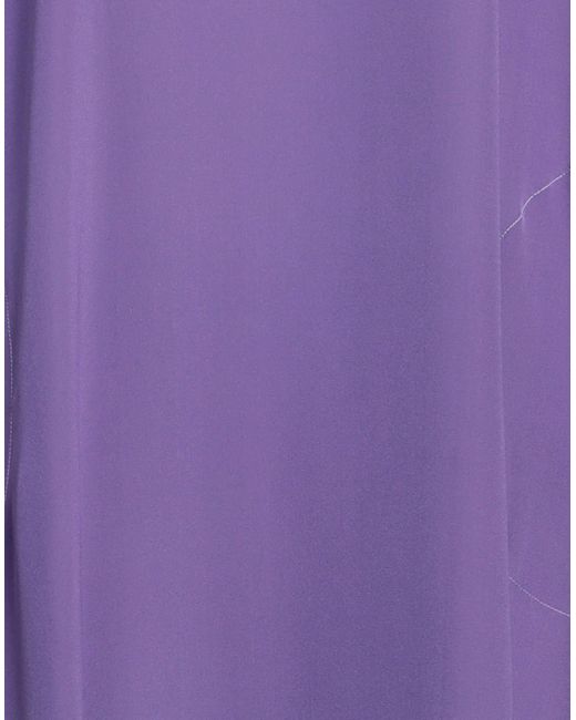 Stephan Janson Purple Midi Dress