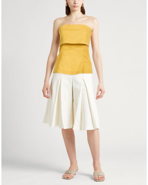 Semicouture Yellow Top