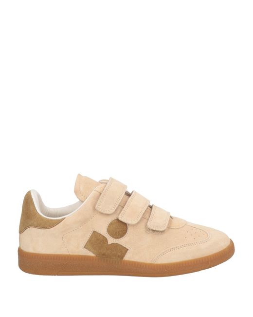 Isabel Marant Natural Sneakers Cow Leather