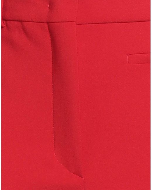 Sportmax Red Trouser