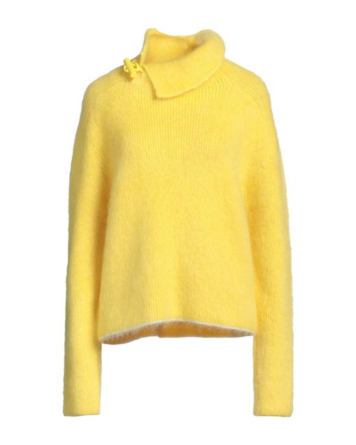 Jacquemus Yellow Rollkragenpullover
