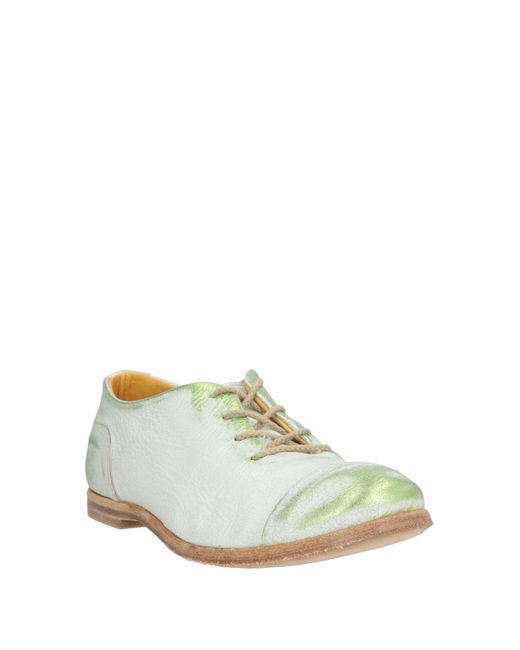 Savio Barbato White Lace-up Shoes