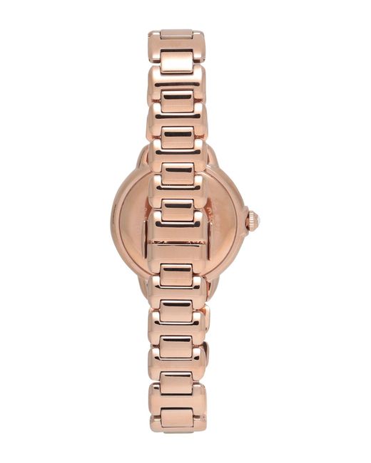 Emporio Armani Metallic Wrist Watch