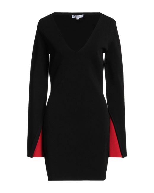 J.W. Anderson Black Mini-Kleid