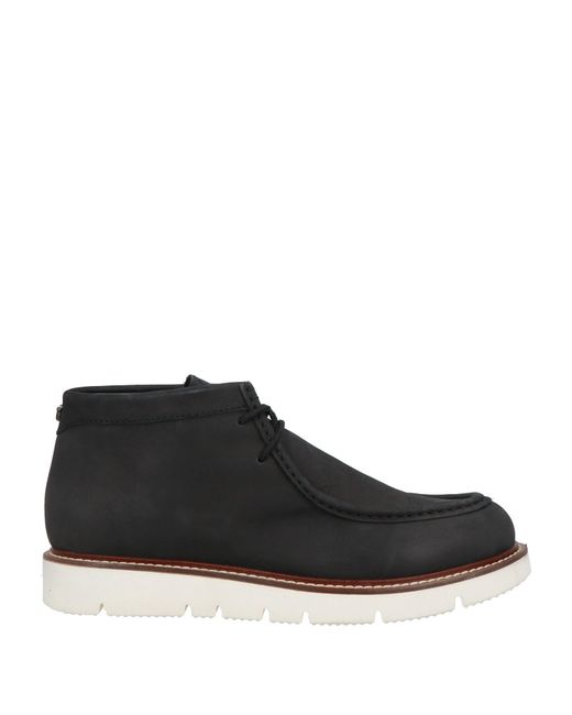 KJØRE PROJECT Black Ankle Boots for men