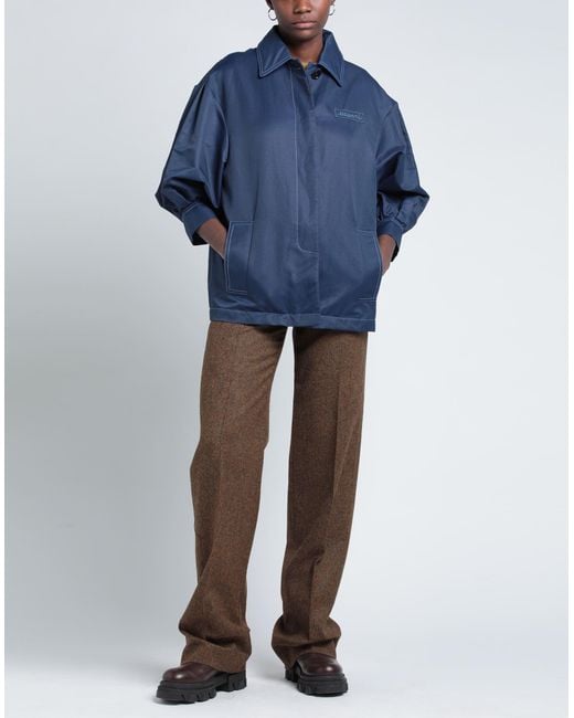 Marni Blue Overcoat & Trench Coat