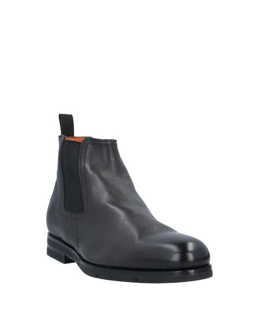 Santoni Stiefelette in Black für Herren