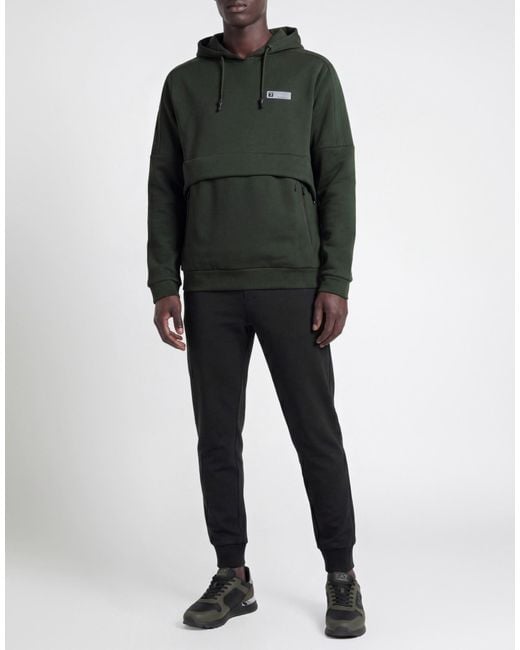EA7 Green Sweatshirt for men