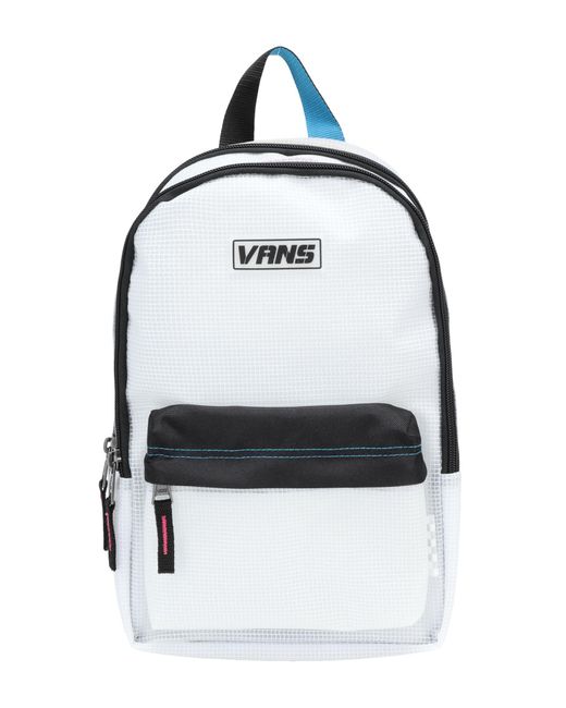 Vans Backpack in White | Lyst