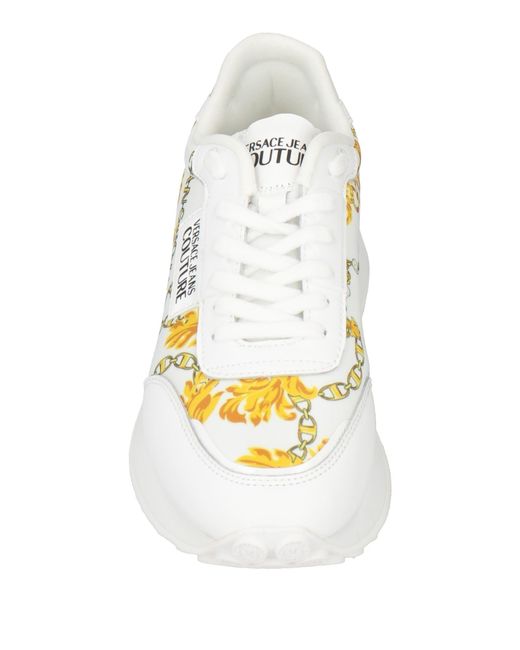 Versace Jeans Couture White Trainers