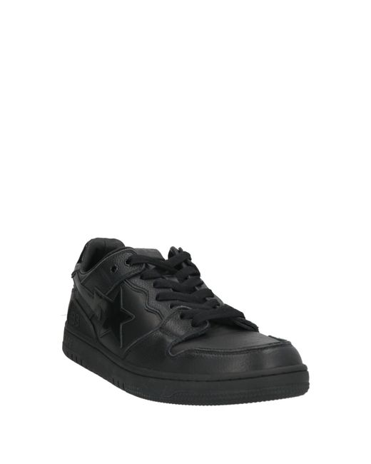 A Bathing Ape Black Trainers for men