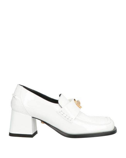 Versace White Loafer