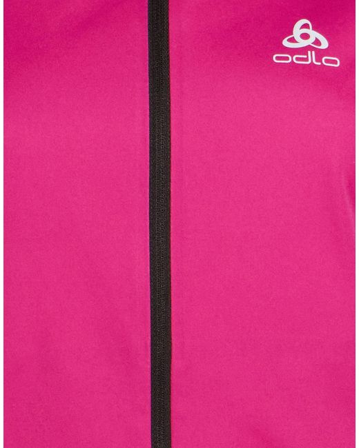Odlo Pink Fuchsia Jacket Polyester, Elastane