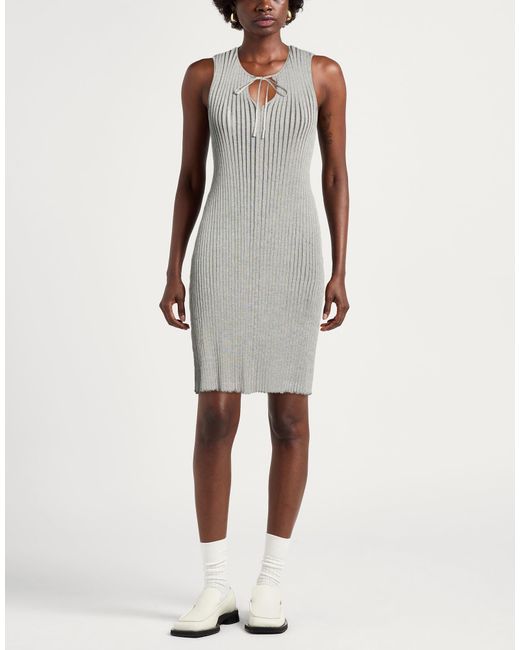 WOOD WOOD Gray Mini Dresses