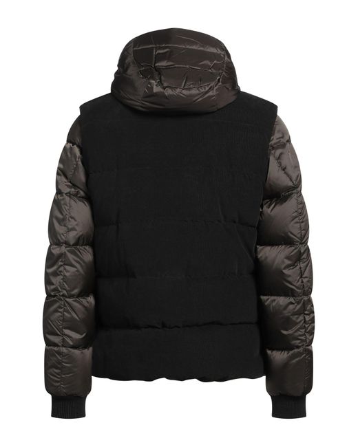 Piumino & Imbottito Sintetico di Moorer in Black da Uomo