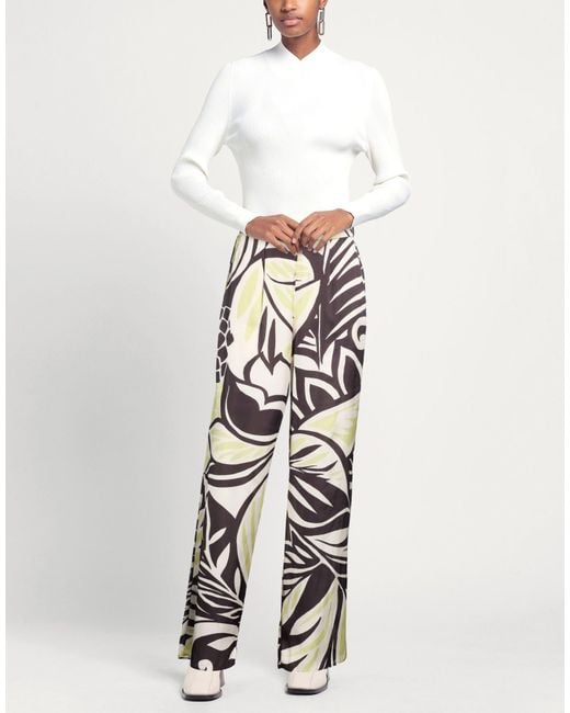 Camilla White Pants Polyester