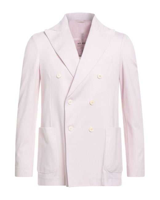 Circolo 1901 Natural Blazer Cotton, Elastane for men