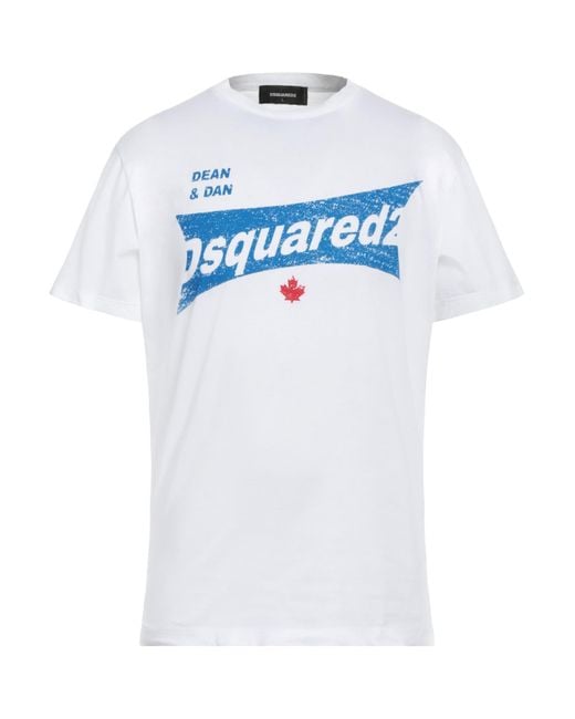 DSquared² White T-shirt for men