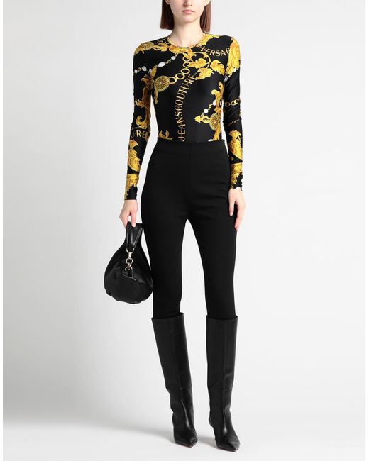 Versace Jeans Couture Black Bodysuit